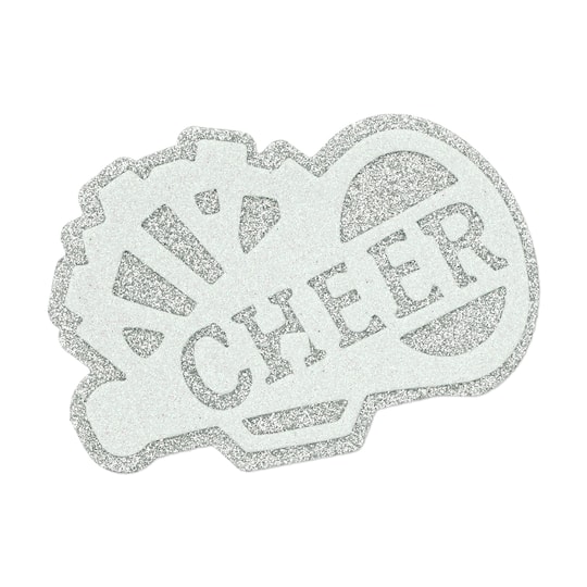 Glitter Cheer Foam Sticker by Celebrate It